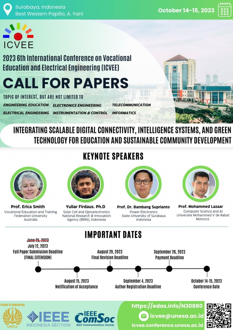 2026 NINTH INTERNATIONAL CONFERENCE ON VOCATIONAL EDUCATION AND ...