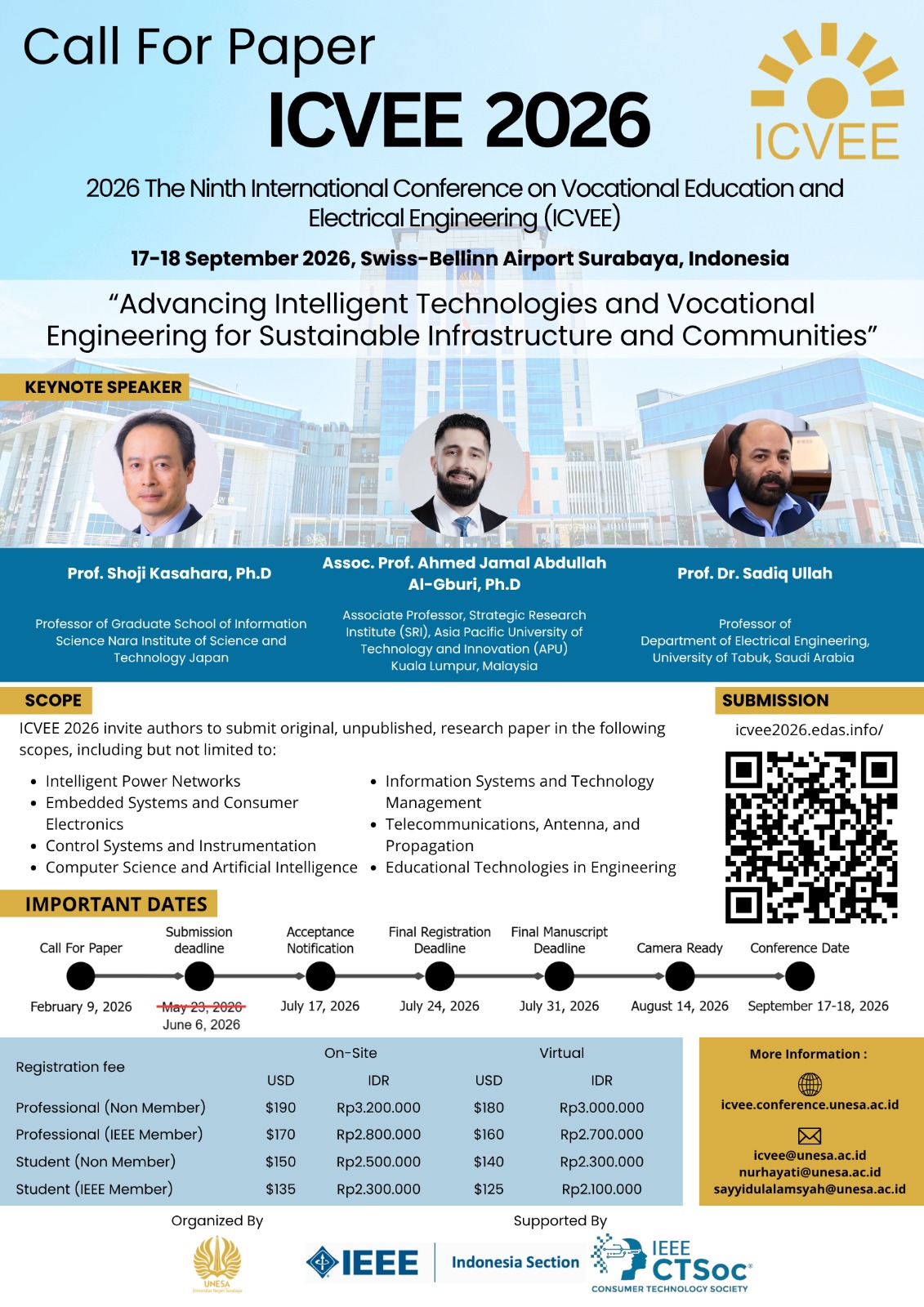 2026 NINTH INTERNATIONAL CONFERENCE ON VOCATIONAL EDUCATION AND ...
